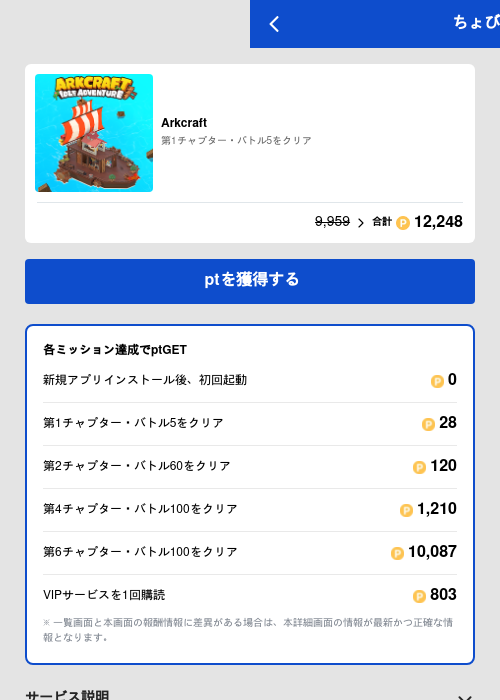 Arkcraftの過去最高画像（ちょびリッチ（GF Rewards）・2026年5月19日）