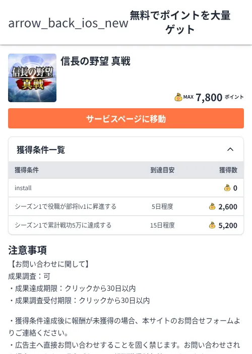 信長の野望 真戦の過去最高画像（ちょびリッチ（Zucks）・2026年6月5日）