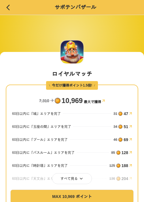ロイヤルマッチの掲載記録画像（MIKOSHI（SKYFLAG）・2026年8月13日）