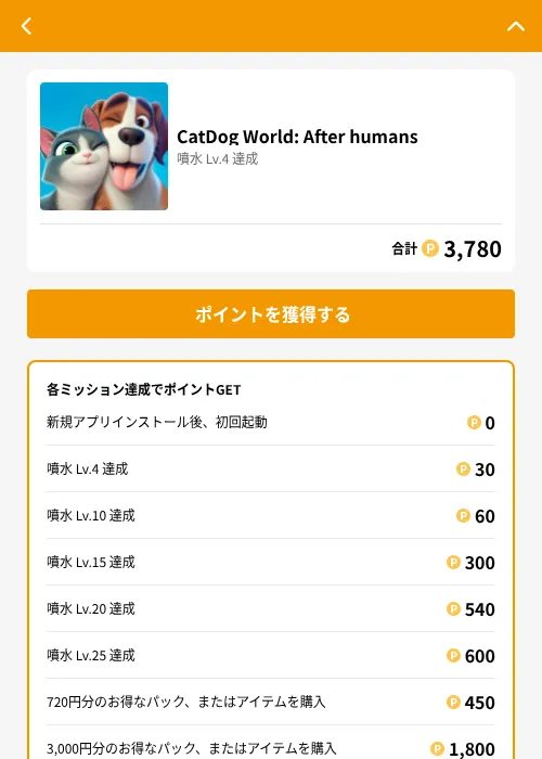 CatDog World: After humansの掲載記録画像（GMOポイ活（GF Rewards）・2026年6月21日）