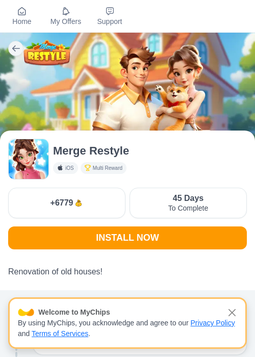 Merge Restyleの過去最高画像（ちょびリッチ（myChips）・2026年5月19日）