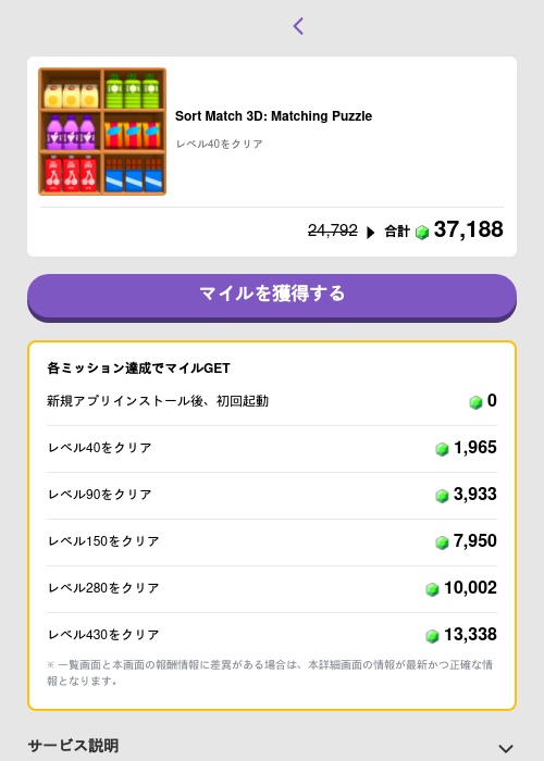 Sort Match 3D: Matching Puzzleの過去最高画像（トリマ （ミッションB）・2026年5月4日）