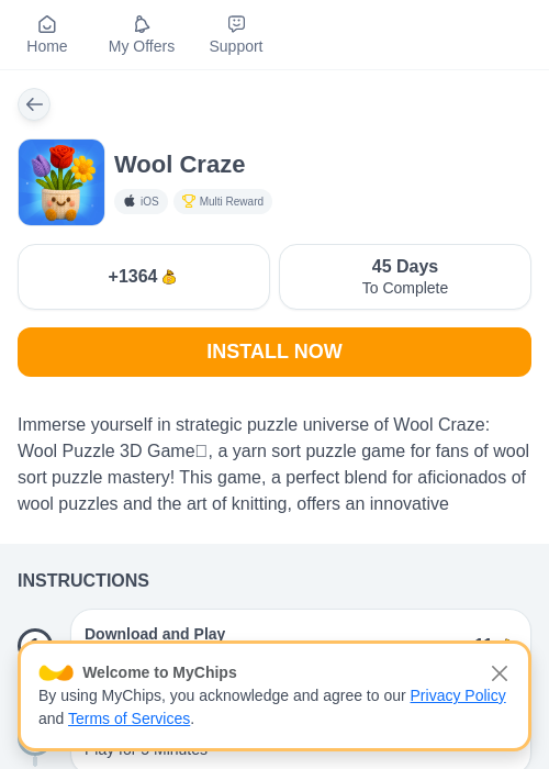 Wool Crazeの過去最高画像(ちょびリッチ(myChips)・2026年5月19日)