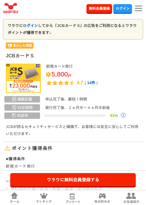 JCB カードの過去最高画像（ワラウ・2026年4月9日）