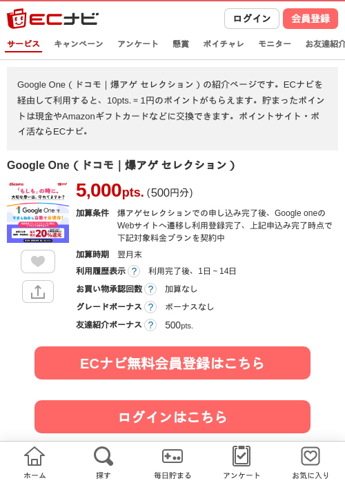 ドコモの過去最高画像（ECナビ・2026年4月25日）