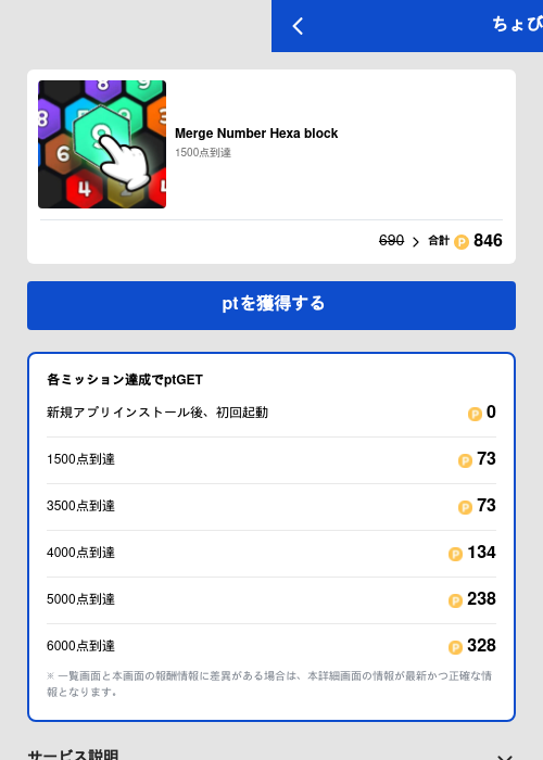 Merge Number Hexa blockの過去最高画像（ちょびリッチ（GF Rewards）・2026年5月19日）