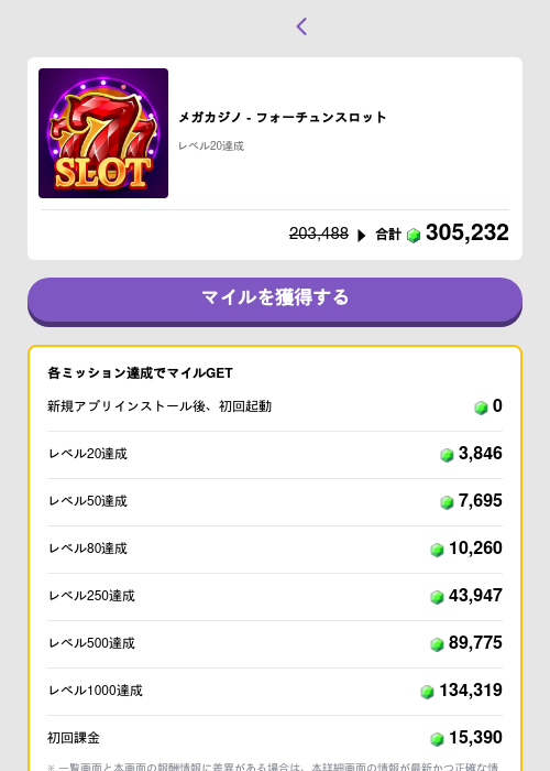 メガカジノ - フォーチュンスロットの掲載記録画像（トリマ （ミッションB）・2026年5月4日）