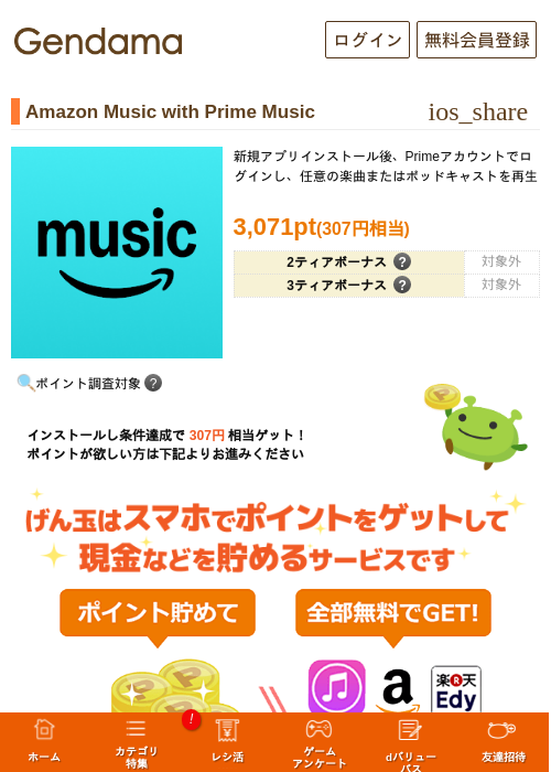 アマゾンミュージックの過去最高画像（げん玉・2026年5月6日）