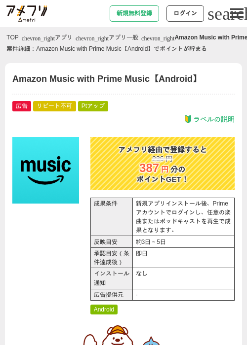 アマゾンミュージックの過去最高画像（アメフリ・2026年5月6日）