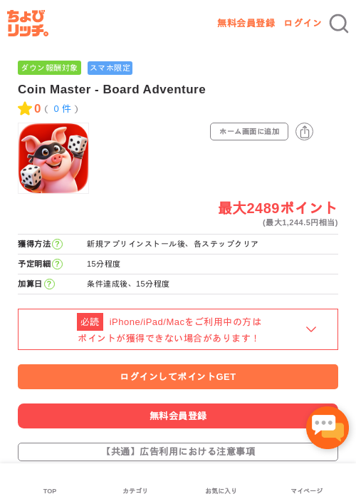 masterの過去最高画像（ちょびリッチ・2026年5月4日）