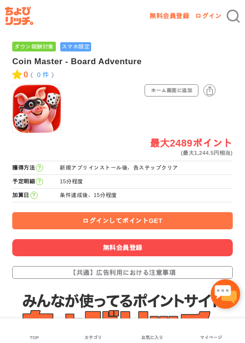 masterの過去最高画像（ちょびリッチ・2026年5月3日）