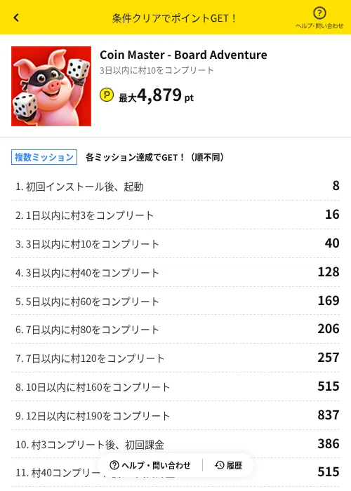 Coin Master - Board Adventureの過去最高画像（ハピタス（AppDriver）・2026年6月14日）