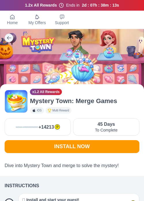 Mystery Town: Merge Gamesの過去最高画像（ハピタス（myChips）・2026年5月22日）