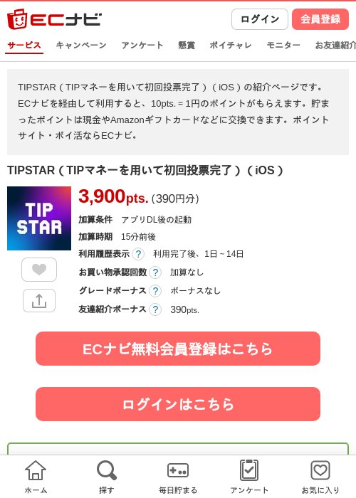tipの過去最高画像（ECナビ・2026年4月23日）