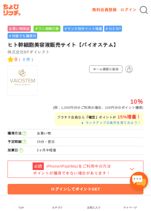 美容の過去最高画像（ちょびリッチ・2026年5月2日）