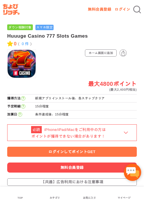 777の過去最高画像（ちょびリッチ・2026年5月4日）