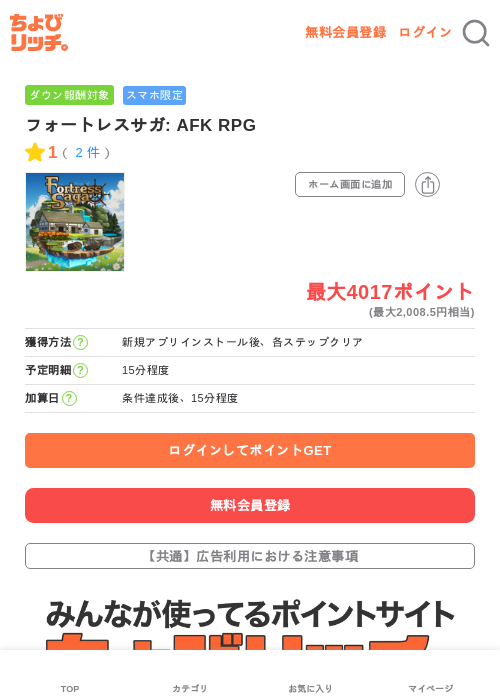 AFKの過去最高画像（ちょびリッチ・2026年5月3日）