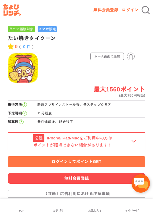 たい焼きタイクーンの過去最高画像（ちょびリッチ・2026年5月5日）