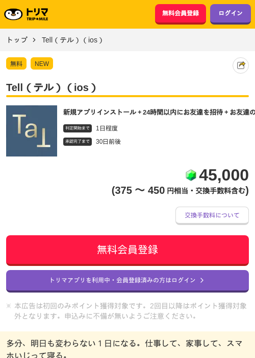 Tellの過去最高画像（トリマ・2026年5月1日）