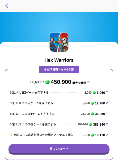 Hex Warriorsの過去最高画像（トリマ （ミッションA）・2026年5月4日）