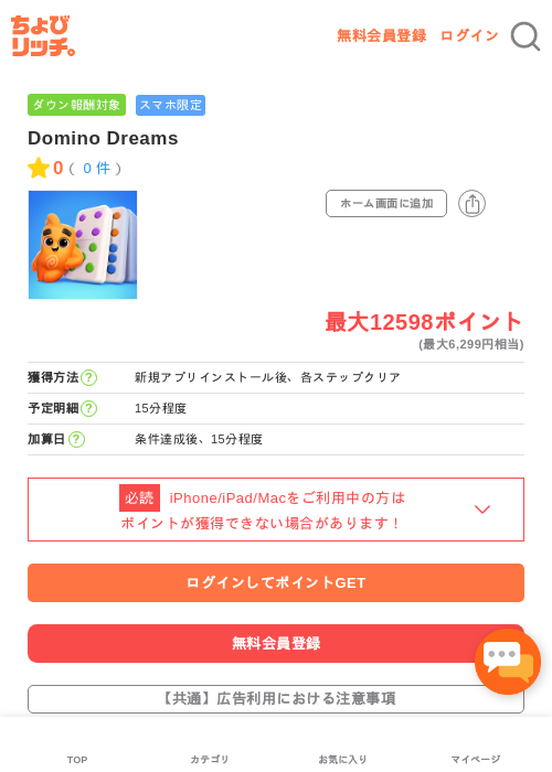 Dreamsの過去最高画像（ちょびリッチ・2026年5月13日）