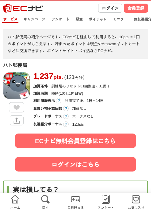 ハト郵便局の過去最高画像（ECナビ・2026年5月15日）