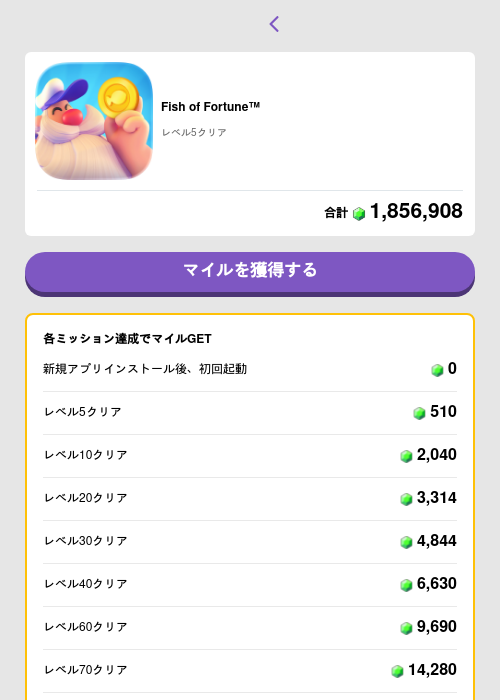 Fish of Fortune™の過去最高画像（トリマ （ミッションB）・2026年5月14日）