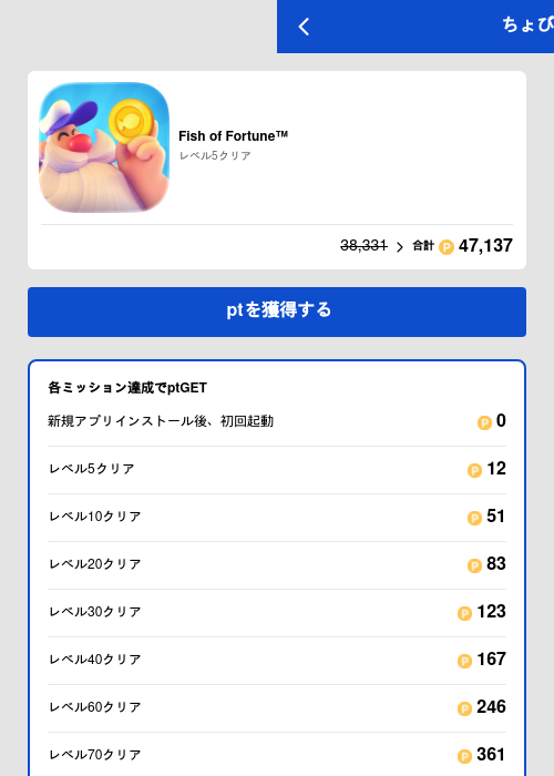 Fish of Fortune™の過去最高画像（ちょびリッチ（GF Rewards）・2026年5月19日）