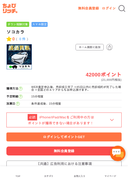 ソコカラの過去最高画像（ちょびリッチ・2026年5月15日）