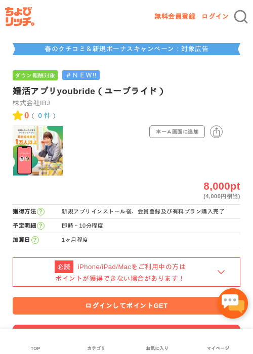 婚活アプリyoubride（ユーブライド）の過去最高画像（ちょびリッチ・2026年5月15日）