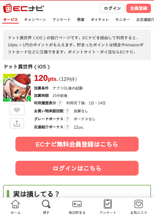 ドット異世界（iOS）の過去最高画像（ECナビ・2026年5月21日）