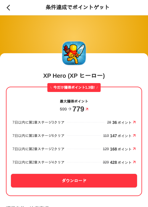 XP Hero (XP ヒーロー)の過去最高画像（メルカリ（ポイントゲット）・2026年5月26日）