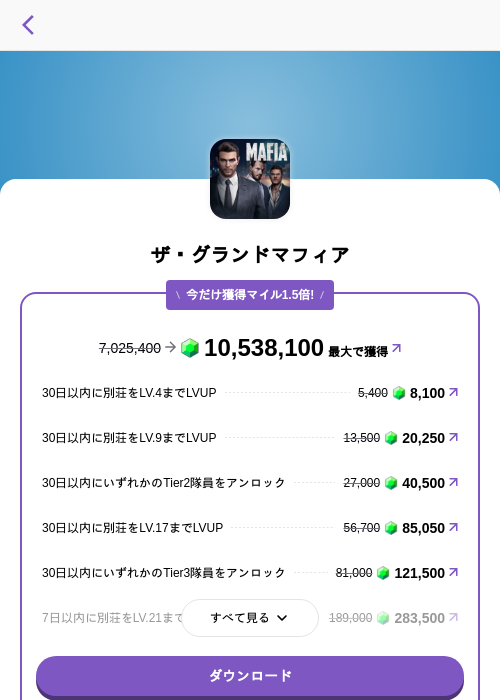 ザ・グランドマフィアの掲載記録画像(トリマ (ミッションA)・2026年9月22日)