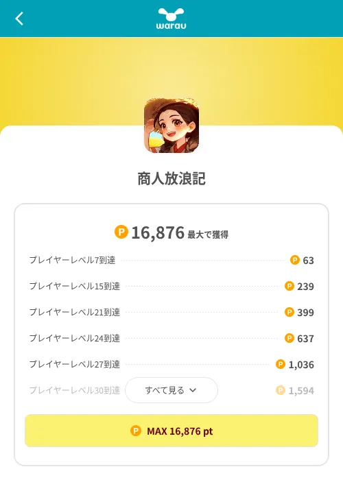 商人放浪記の掲載記録画像(ワラウ(SKYFLAG)・2026年8月9日)