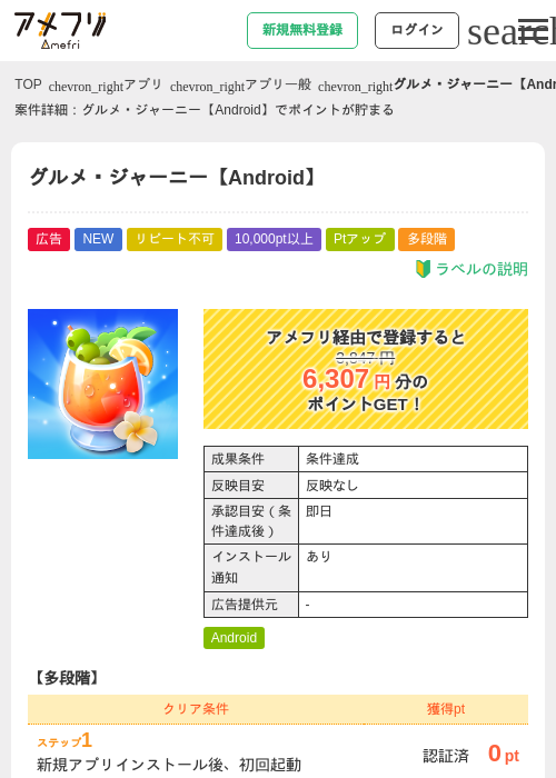 グルメ・ジャーニー【Android】の過去最高画像（アメフリ・2026年5月28日）