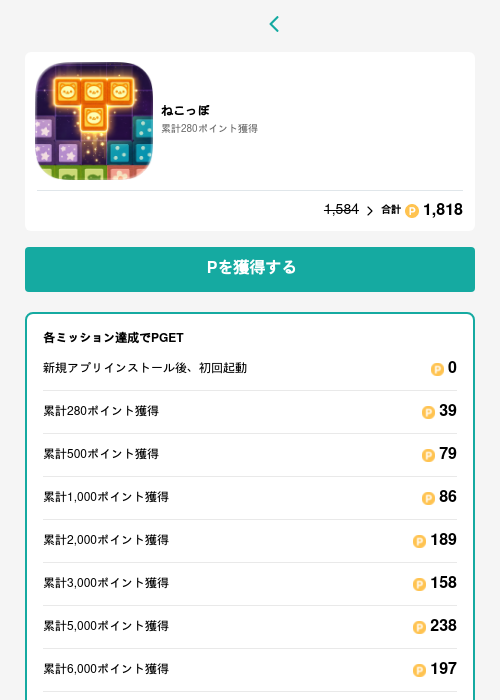 ねこっぽの過去最高画像（モッピー（GF Rewards）・2026年5月28日）