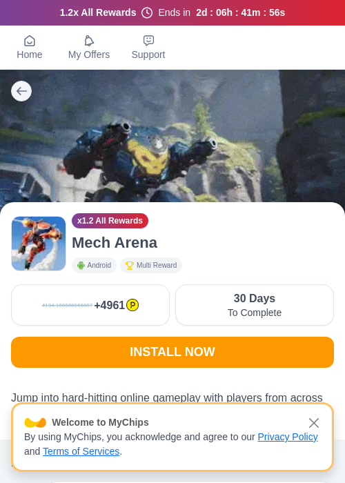 Mech Arenaの過去最高画像（ハピタス（myChips）・2026年5月29日）