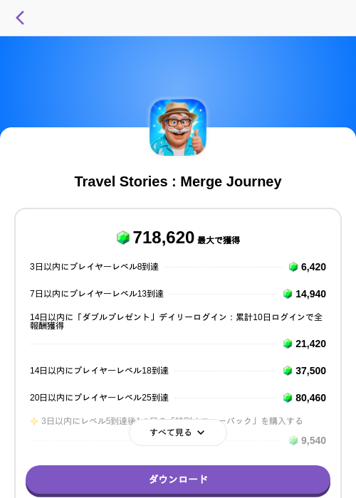 Travel Stories : Merge Journeyの過去最高画像（トリマ （ミッションA）・2026年6月2日）