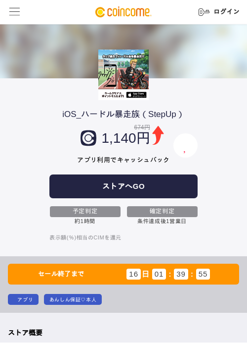 iOS_ハードル暴走族（StepUp）の過去最高画像（COINCOME・2026年6月3日）