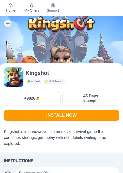 Kingshotの掲載記録画像（ちょびリッチ（myChips）・2026年6月5日）