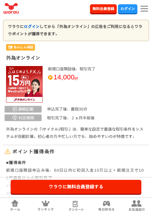 外為オンラインの過去最高画像（ワラウ・2026年6月9日）