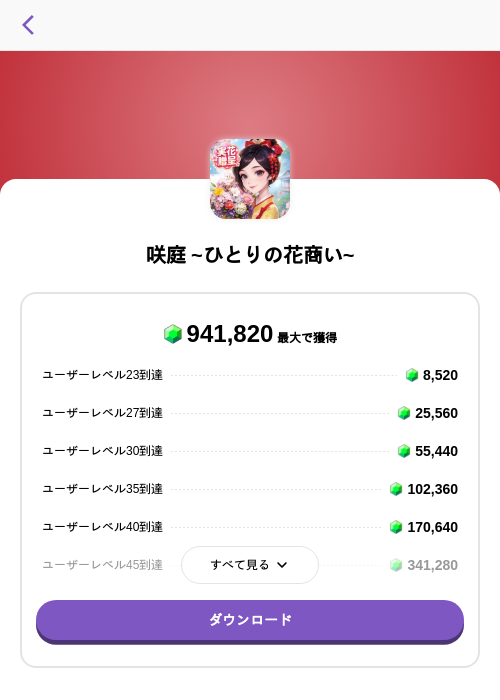 咲庭 ~ひとりの花商い~の掲載記録画像（トリマ （ミッションA）・2026年6月9日）
