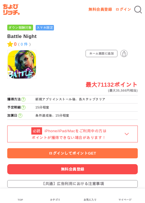 Battle Nightの過去最高画像（ちょびリッチ・2026年6月11日）