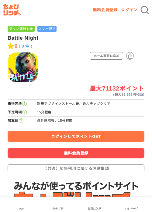 Battle Nightの過去最高画像（ちょびリッチ・2026年6月11日）