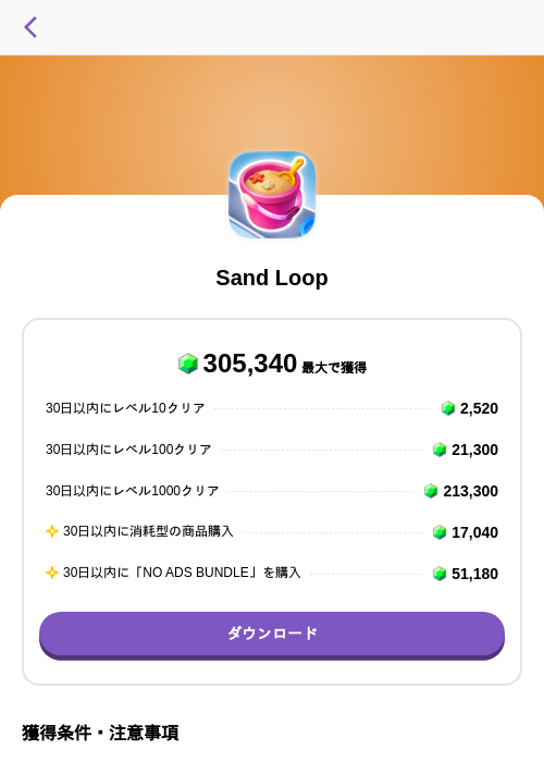 Sand Loopの過去最高画像（トリマ （ミッションA）・2026年6月12日）