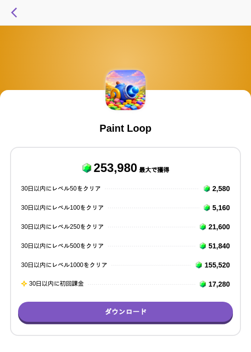Paint Loopの掲載記録画像（トリマ （ミッションA）・2026年7月4日）