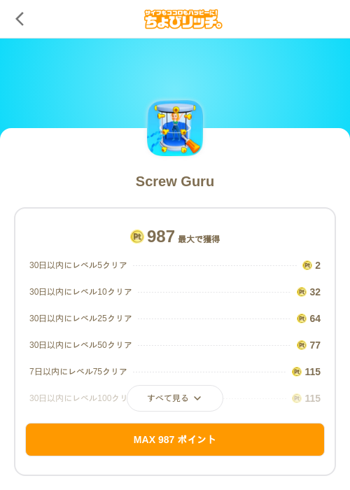 Screw Guruの掲載記録画像（ちょびリッチ（SKYFLAG）・2026年7月7日）