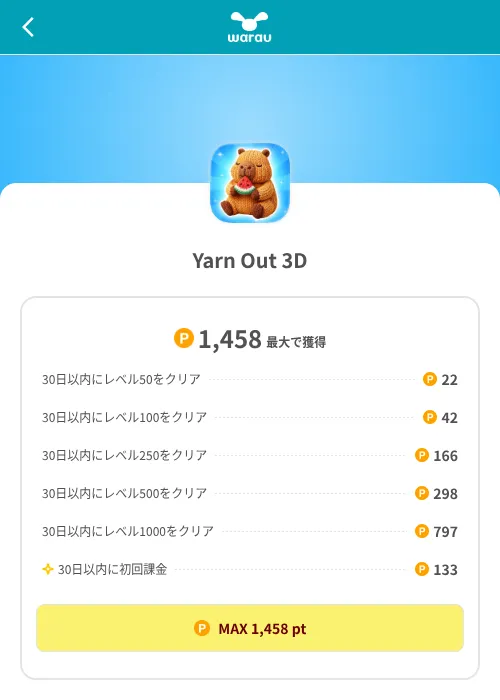 Yarn Out 3Dの掲載記録画像（ワラウ（SKYFLAG）・2026年8月9日）