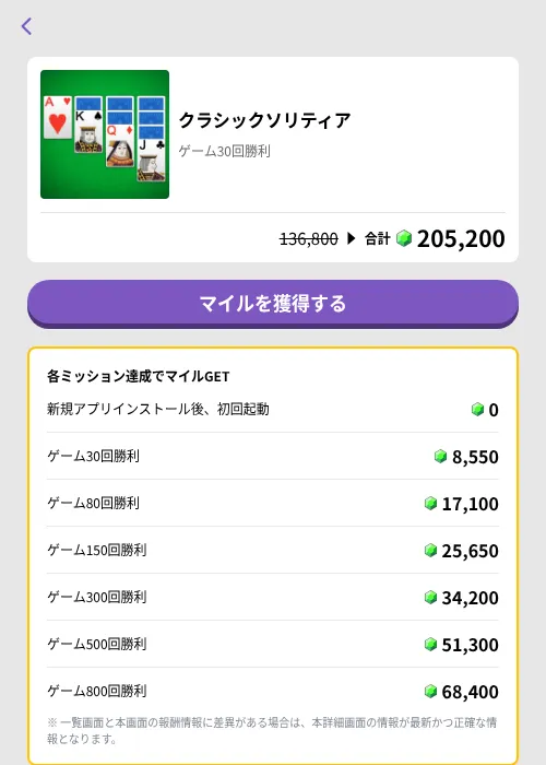 クラシックソリティアの掲載記録画像(トリマ (ミッションB)・2026年7月17日)