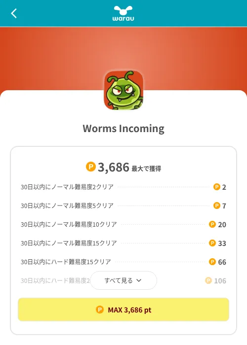 Worms Incomingの掲載記録画像（ワラウ（SKYFLAG）・2026年8月9日）